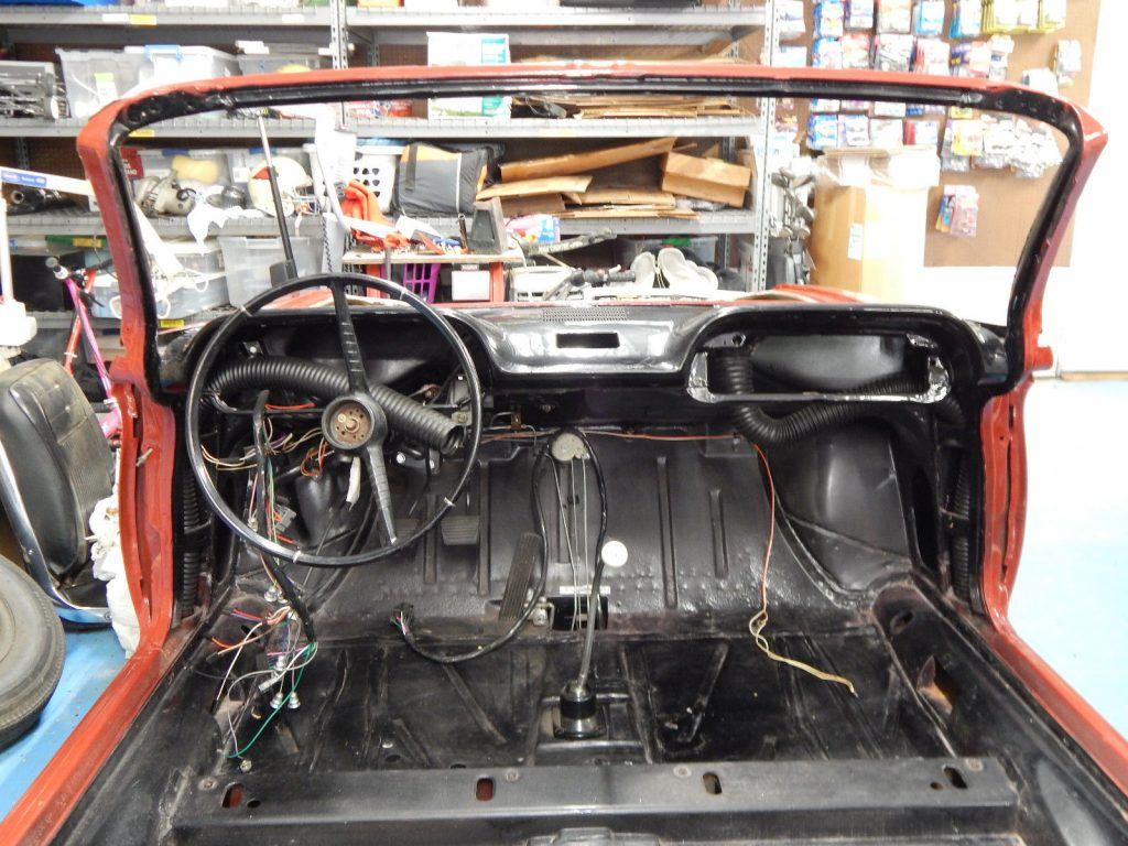 partly restored 1963 Chevrolet Corvair project
