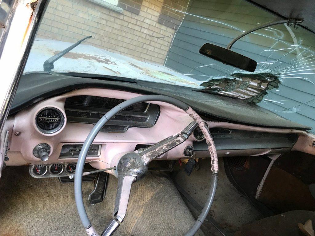 warehouse find 1959 Cadillac Fleetwood 75 series project