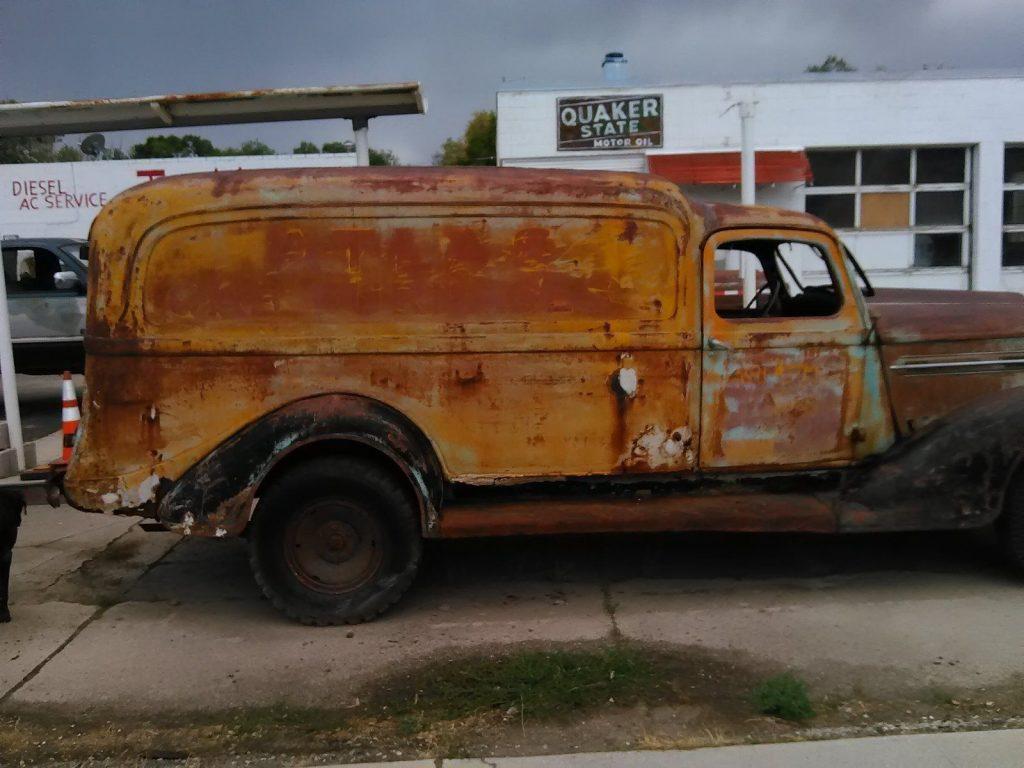 missing engine 1937 Dodge Pickups project
