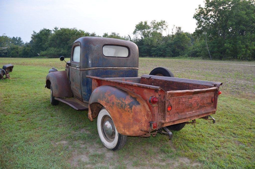 solid 1946 Chevrolet C/K Pickup 1500 project