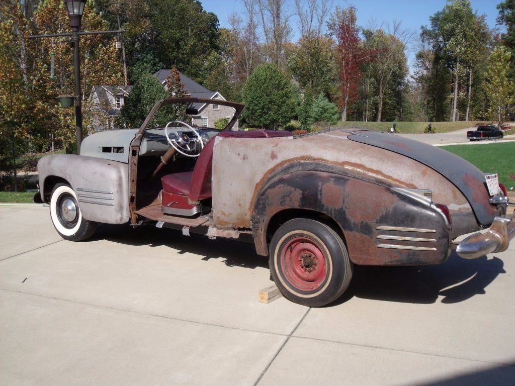 lots of parts 1941 Cadillac Series 62 Deluxe project