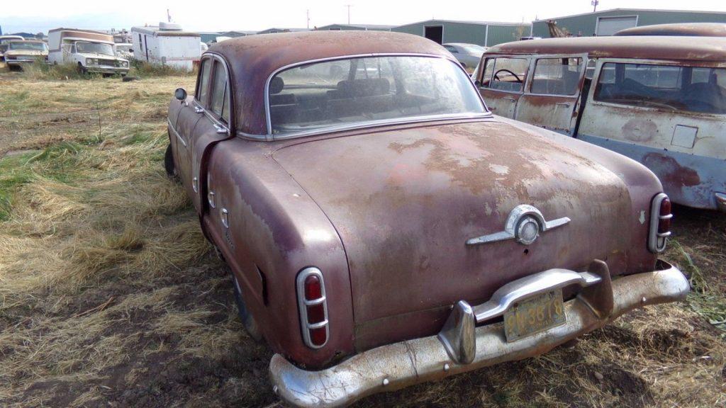 maybe not original seats 1951 Packard Touring Sedan 400 Patrician project