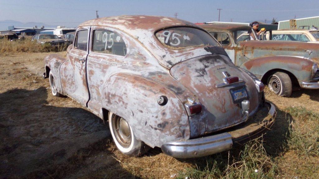 very solid 1947 Dodge 2 DOOR Coupe project