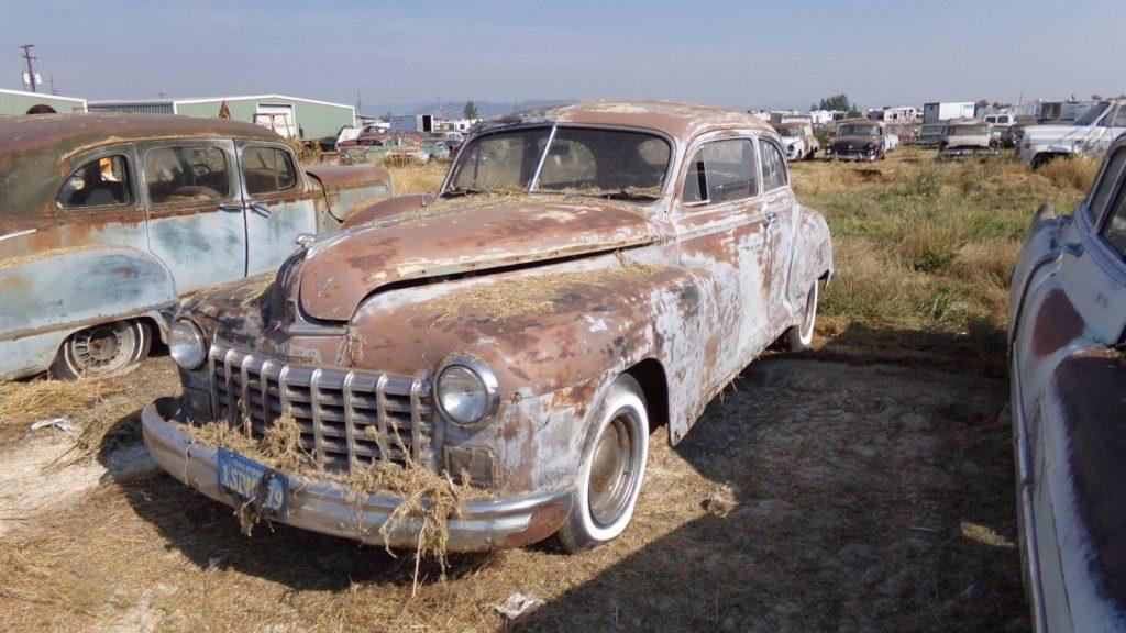 very solid 1947 Dodge 2 DOOR Coupe project