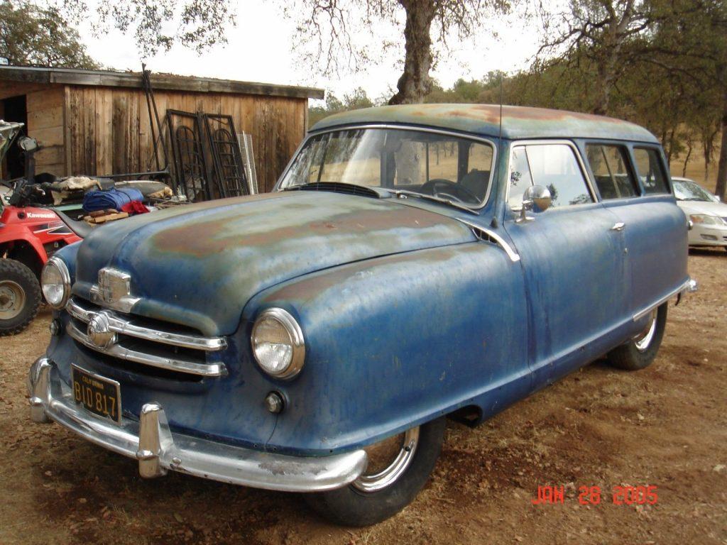 barn find 1951 Nash 400 Series 136 project