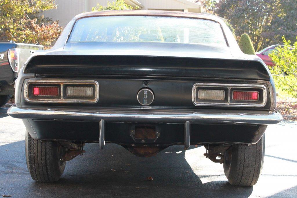 extra parts 1968 Chevrolet Camaro project
