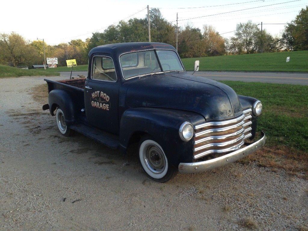 locked engine 1949 Chevrolet Pickups project