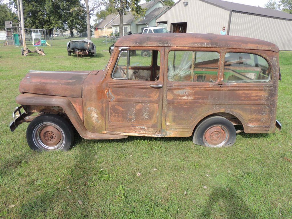 no engine 1946 Willys 439 Jeep Station wagon project