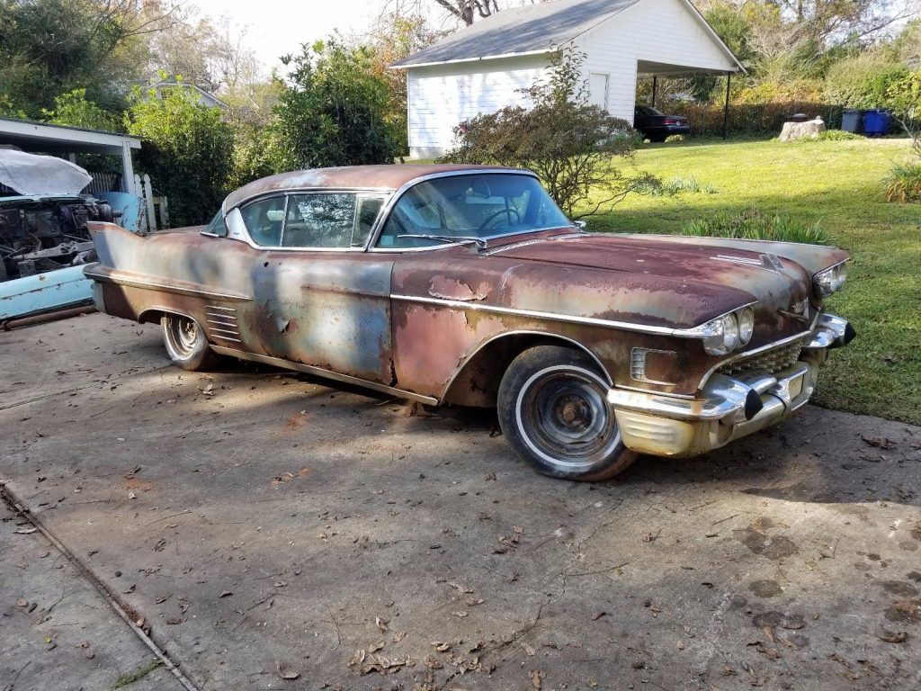 good base 1958 Cadillac Coupe DeVille project