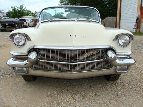 little rust 1956 Cadillac Eldorado Biarritz Convertible project for sale