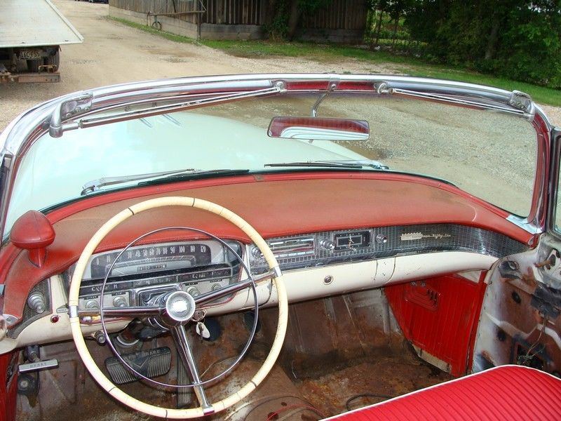 little rust 1956 Cadillac Eldorado Biarritz Convertible project