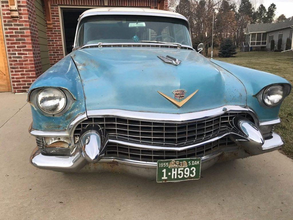 mostly original 1955 Cadillac Deville project