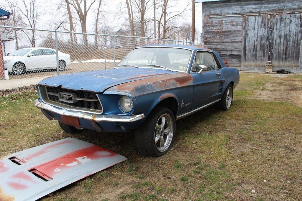 new parts 1967 Ford Mustang Coupe project