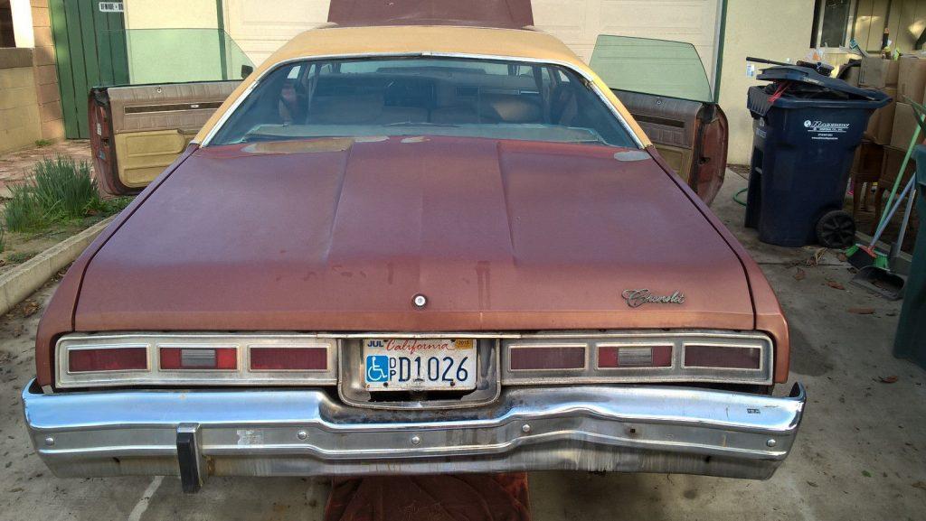 new parts 1973 Chevrolet Impala Coupe project
