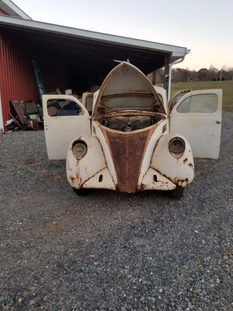 pretty solid 1936 Lincoln Zephyr project