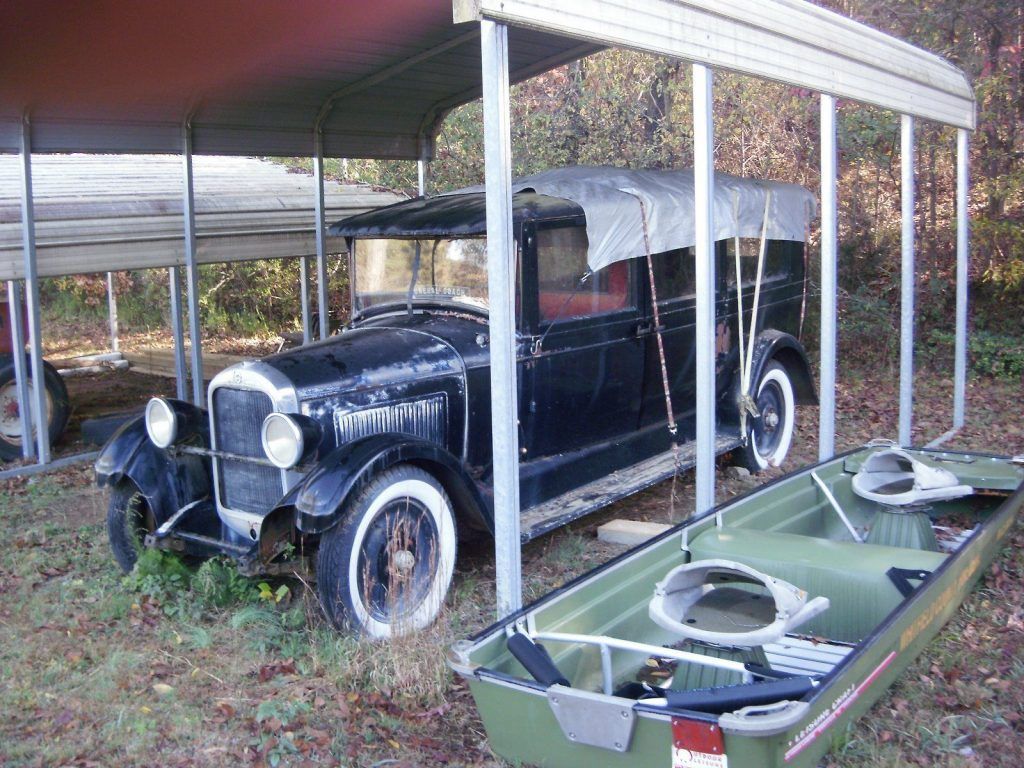 1 of 3 left 1927 Studebaker hearse rare project