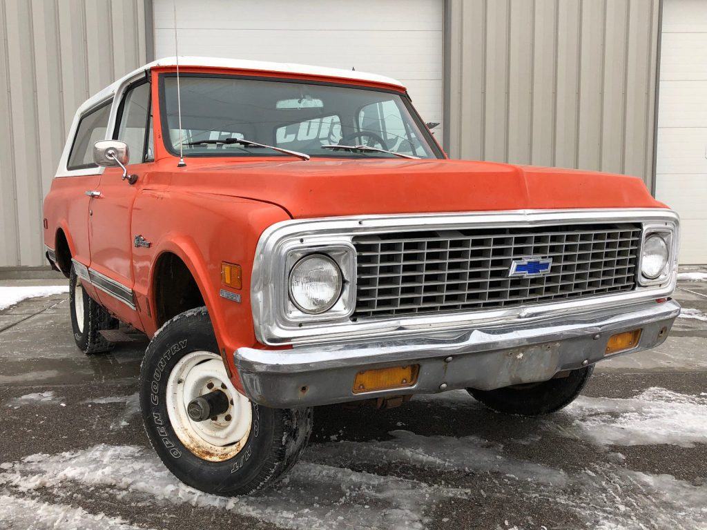 almost complete 1972 Chevrolet Blazer project