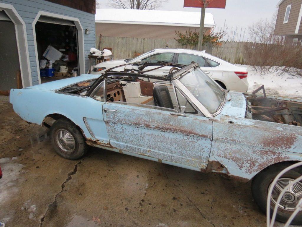 missing parts 1965 Ford Mustang Convertible project