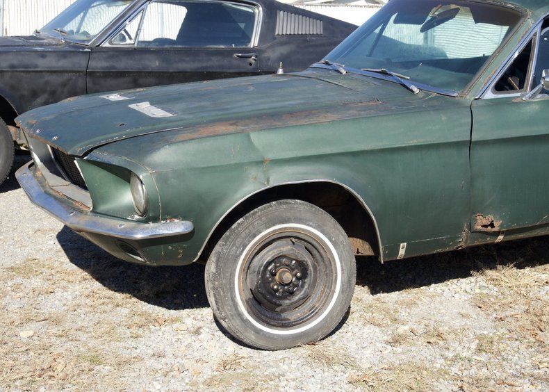missing transmission 1967 Ford Mustang GT project