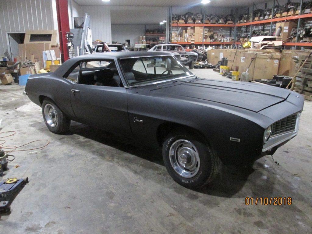 quite solid 1969 Chevrolet Camaro Z28 project for sale