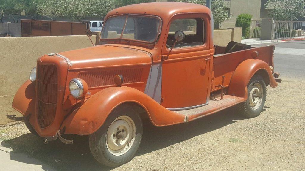 solid 1937 Ford Pickups vintage project