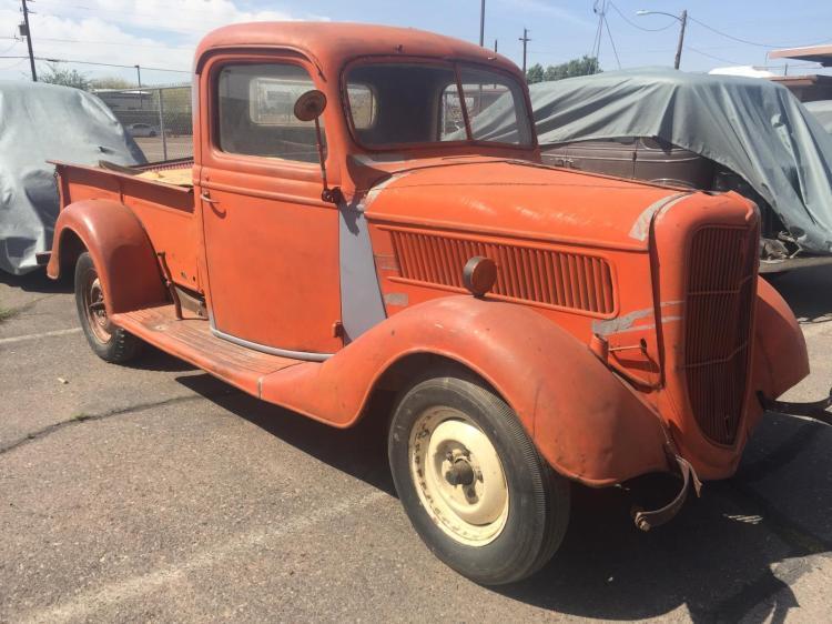 solid 1937 Ford Pickups vintage project