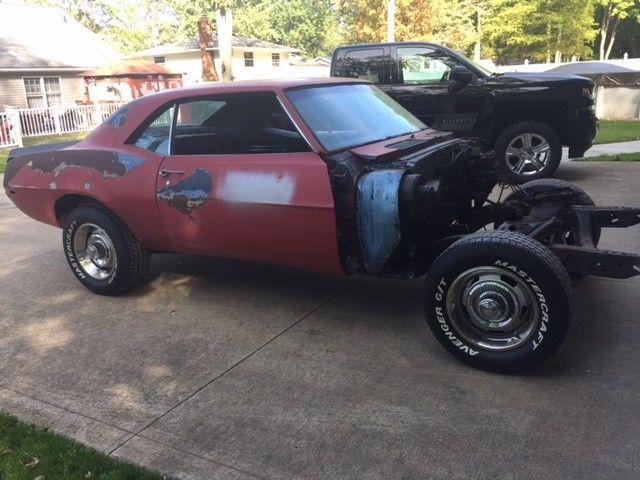 some parts extra 1969 Chevrolet Camaro project