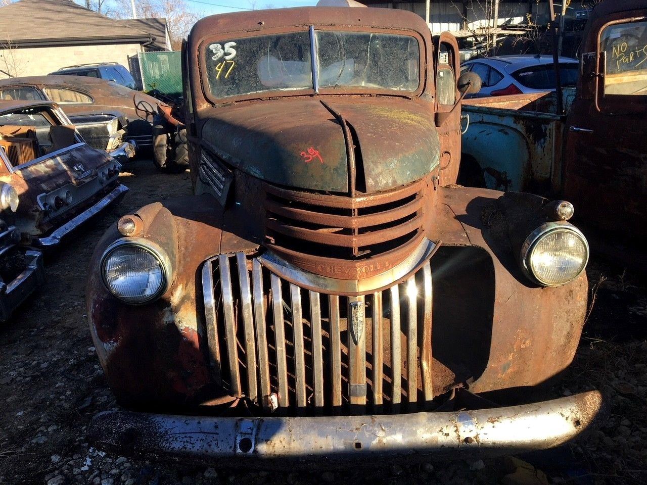 needs restoration 1941 Chevrolet Pickups Split Front windshield project