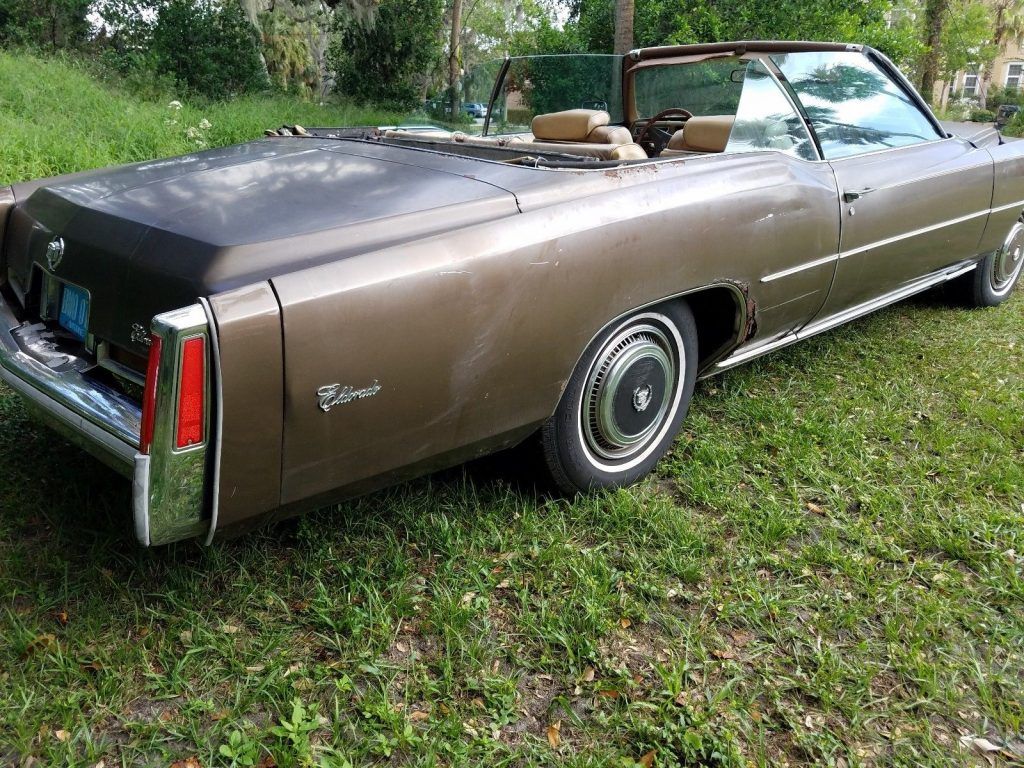 needs some work 1976 Cadillac Eldorado project
