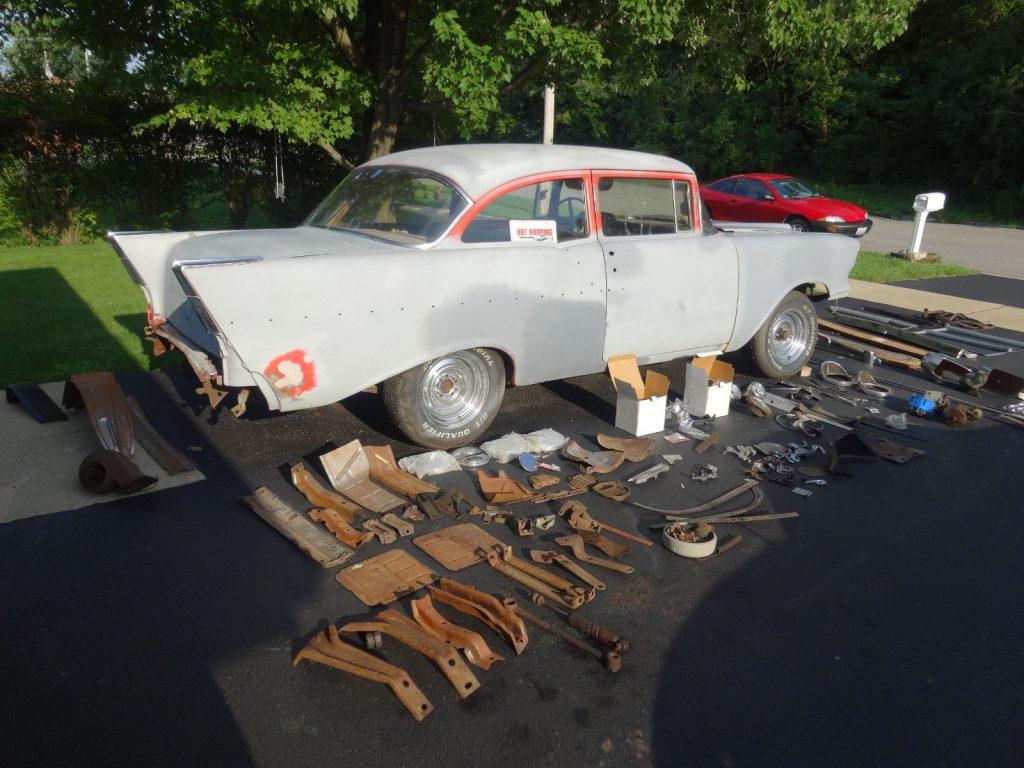 new parts 1957 Chevrolet Bel Air/150/210 project