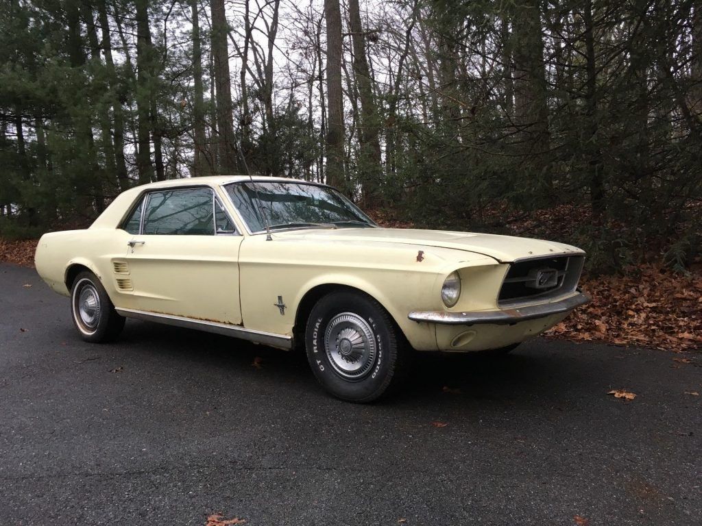 solid 1967 Ford Mustang coupe project