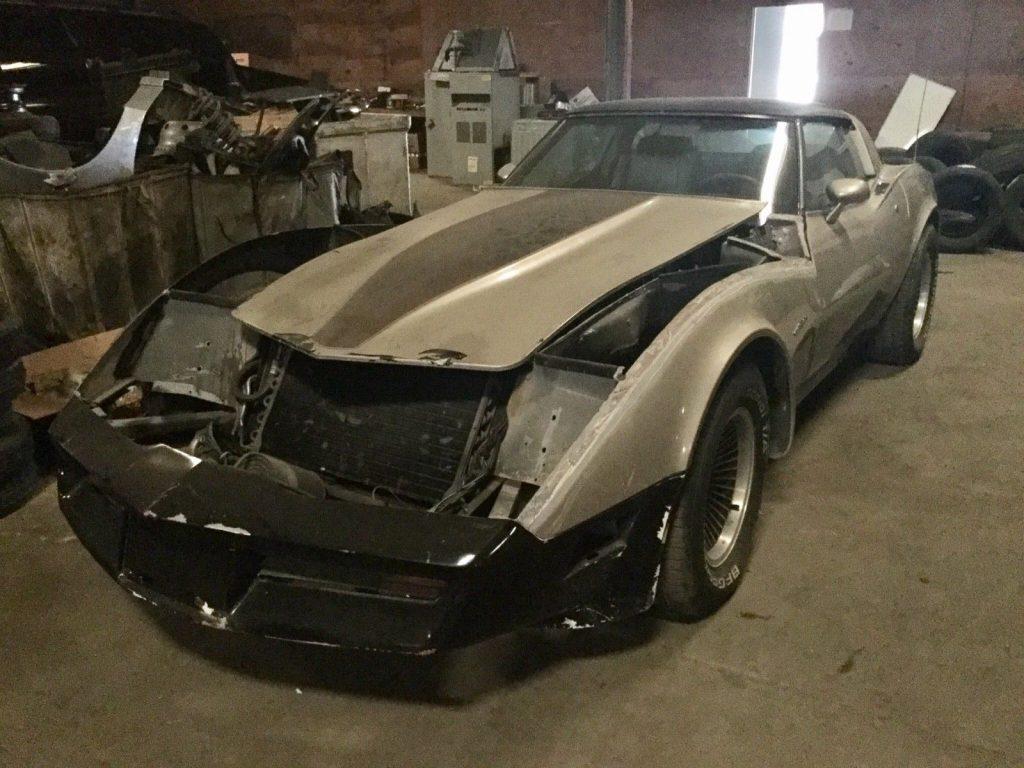 almost completed 1982 Chevrolet Corvette Collectors EDITION project