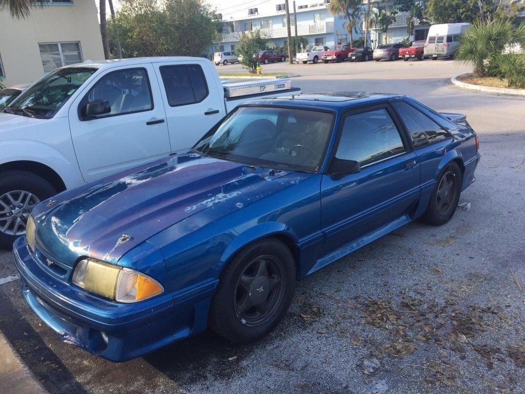 easily completed 1992 Ford Mustang GT project