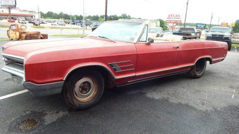 needs total resto 1965 Buick Wildcat Convertible project for sale