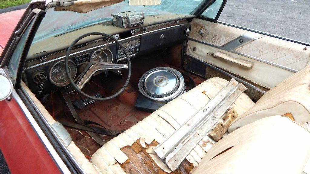 needs total resto 1965 Buick Wildcat Convertible project