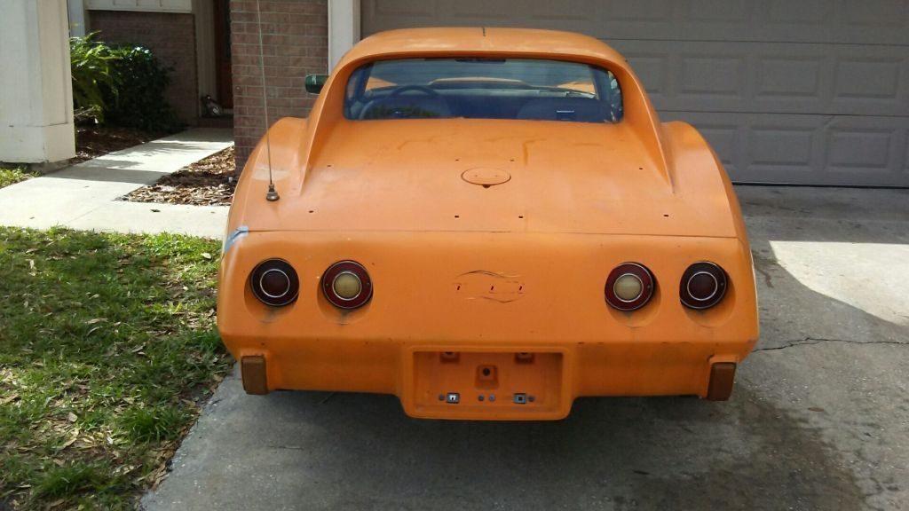 new parts 1977 Chevrolet Corvette project