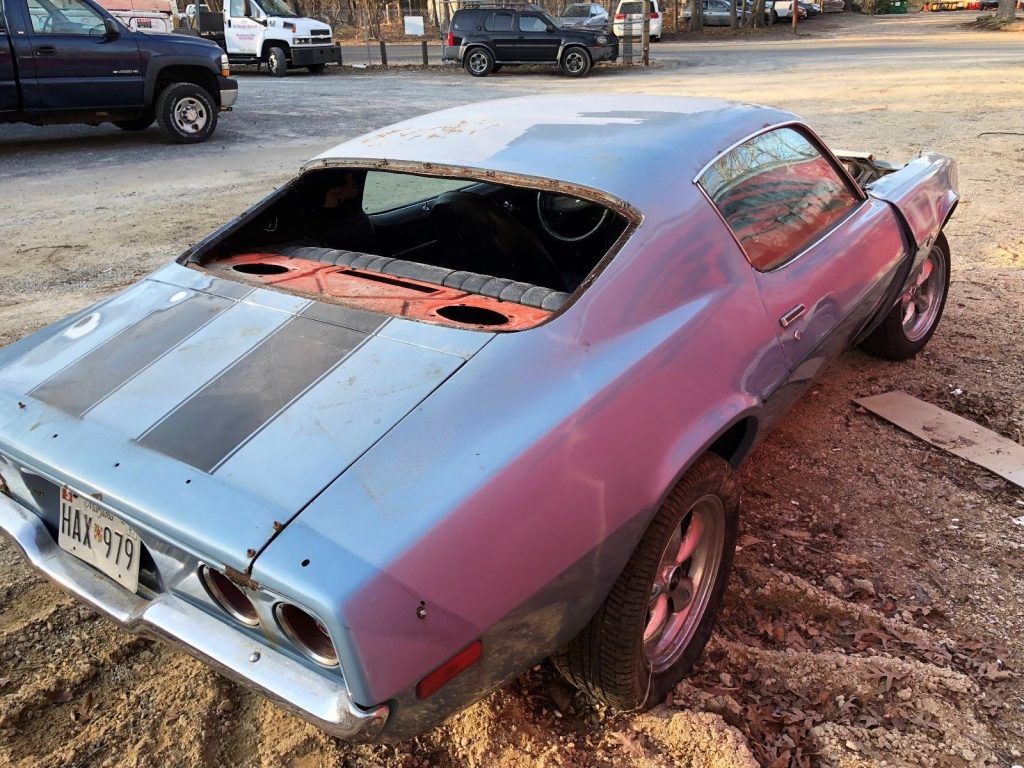 uncomplete 1970 Chevrolet Camaro SS project