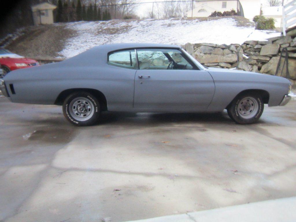 needs finishing 1971 Chevrolet Chevelle project