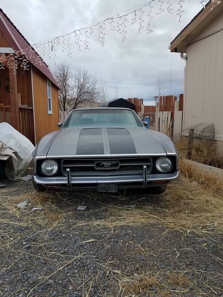 new paint 1971 Ford Mustang Grande Project