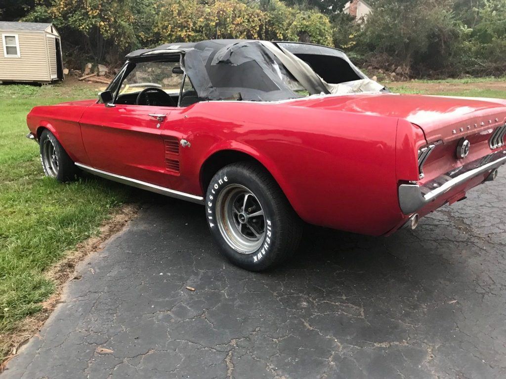 original shape 1967 Ford Mustang project