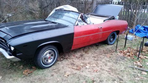 rare 1969 Beaumont convertible project for sale