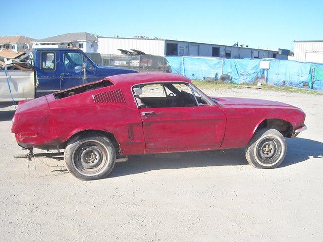 solid 1968 Ford Mustang project
