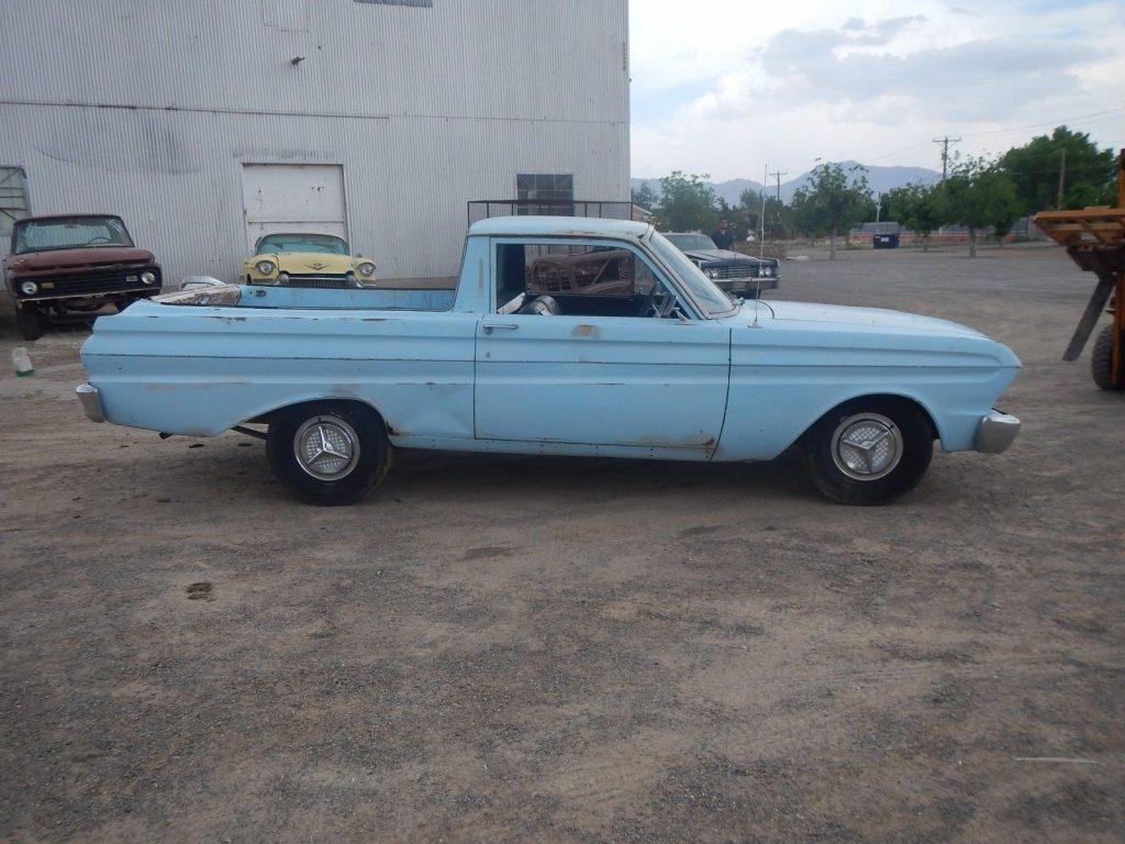 barn find 1965 Ford Ranchero project