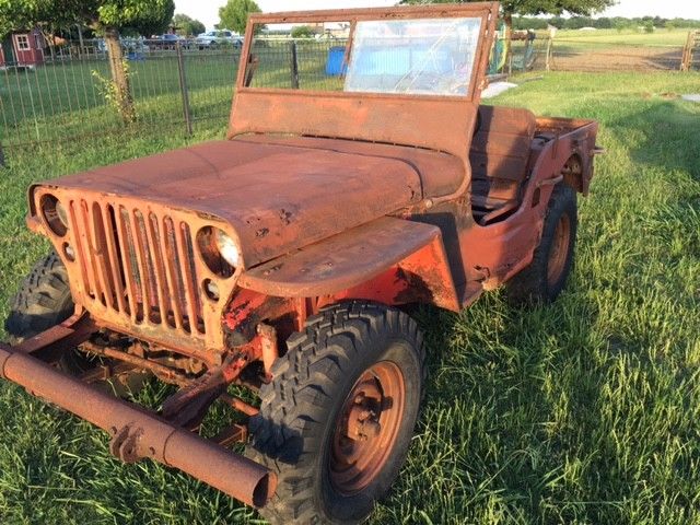 classic 1942 Ford GPW military project