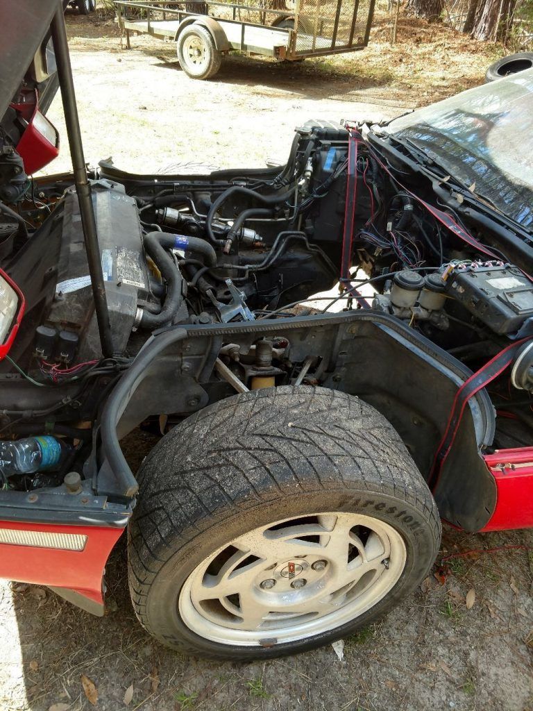 missing engine 1990 Chevrolet Corvette project