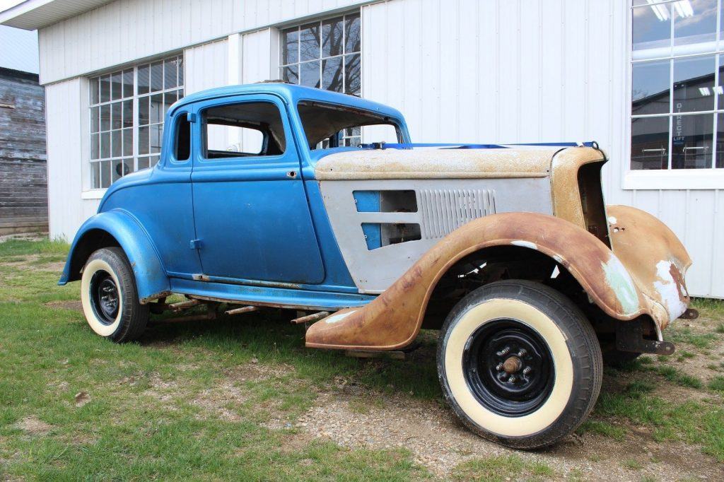 rare 1934 Plymouth Coupe project