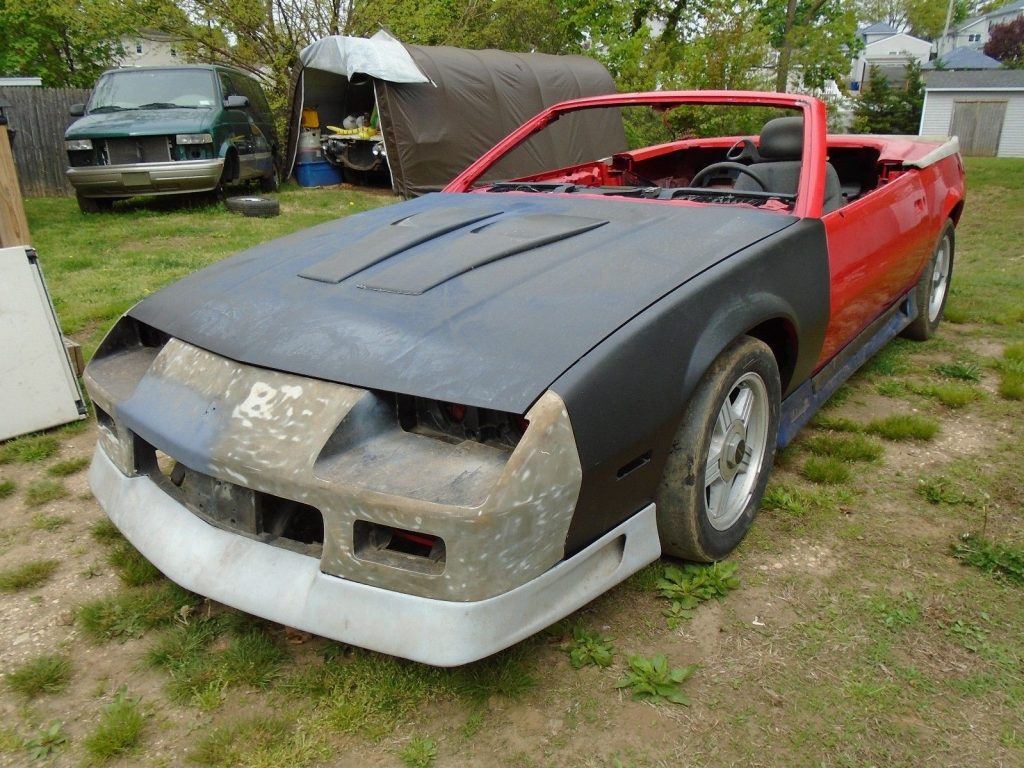 rare 1990 Chevrolet Camaro Rally SPORT project