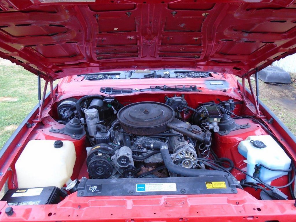 rare 1990 Chevrolet Camaro Rally SPORT project