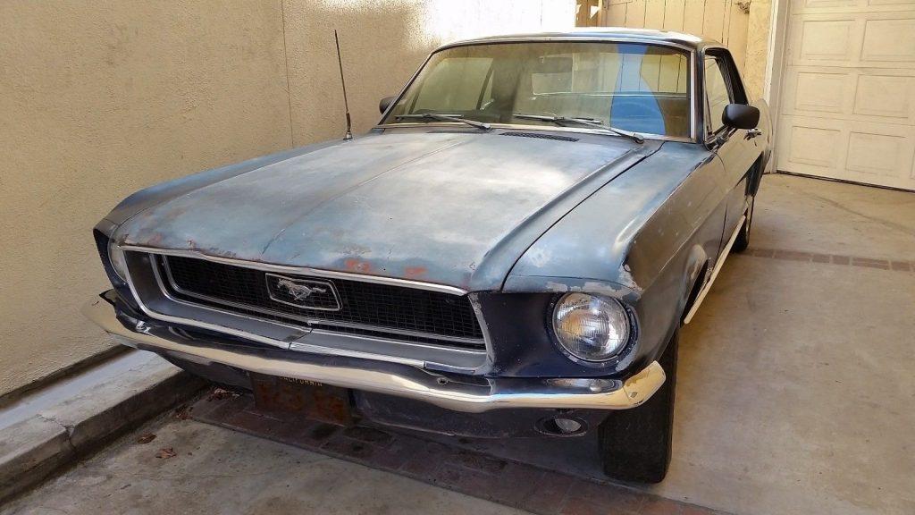 solid 1968 Ford Mustang Coupe project
