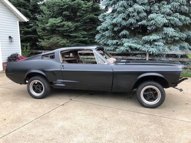some rust 1968 Ford Mustang Fastback J Code project